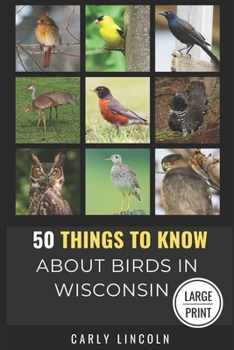 50 Things to Know About Birds in Wisconsin Large Print: Birding in the Badger State (50 Things to Know About Birds - Large Print Series)