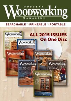 CD-ROM Popular Woodworking Magazine 2015 Collection Book