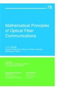 Paperback Mathematical Principles of Optical Fiber Communication Book