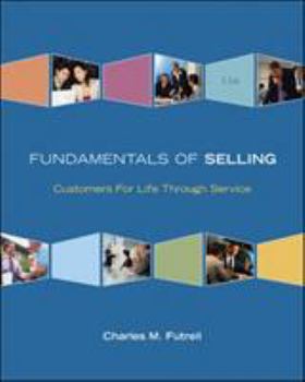 Hardcover Fundamentals of Selling: Customers for Life Through Service Book