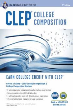 Paperback Clep(r) College Composition 2nd Ed., Book + Online Book