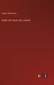 Hardcover Ueber die Dauer des Lebens [German] Book