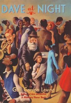 Library Binding Dave at Night Book