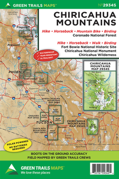 Map Chiricahua Mountains, AZ No. 2934s Book