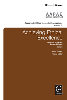 Hardcover Achieving Ethical Excellence Book
