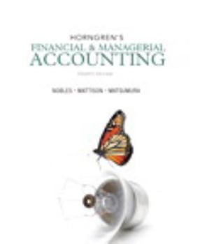 Hardcover Horngren's Financial & Managerial Accounting Book