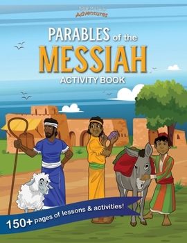 Paperback Parables of the Messiah Activity Book [Large Print] Book