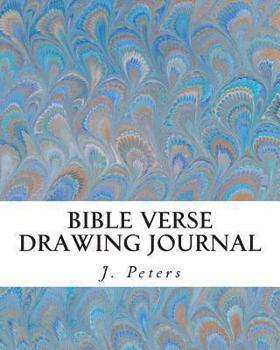 Paperback Bible Verse Drawing Journal [Large Print] Book