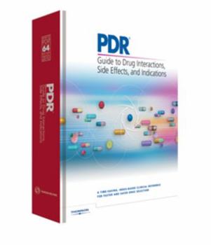 Hardcover PDR Guide to Drug Interactions, Side Effects, and Indications Book