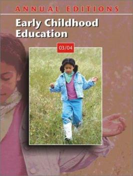Paperback Annual Editions: Early Childhood Education 03/04 Book