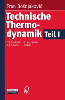 Hardcover Technische Thermodynamik Teil I (German Edition) [German] Book