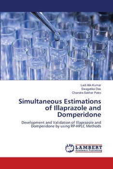Paperback Simultaneous Estimations of Illaprazole and Domperidone Book