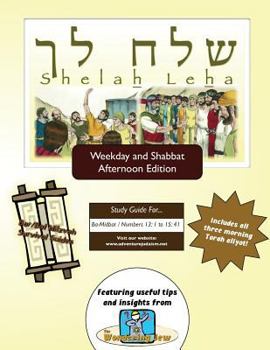 Paperback Bar/Bat Mitzvah Survival Guides: Shelah Leha (Weekdays & Shabbat pm) Book