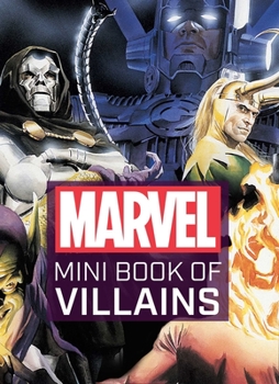 Hardcover Marvel Comics: Mini Book of Villains Book