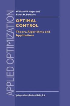 Paperback Optimal Control: Theory, Algorithms, and Applications Book