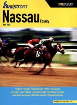 Spiral-bound Hagstrom Nassau County, New York Street Atlas Book