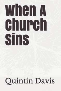 Paperback When a Church Sins Book