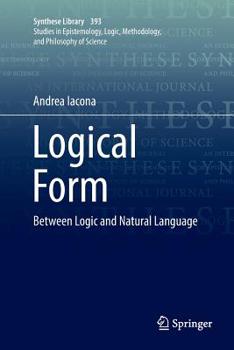 Paperback Logical Form: Between Logic and Natural Language Book