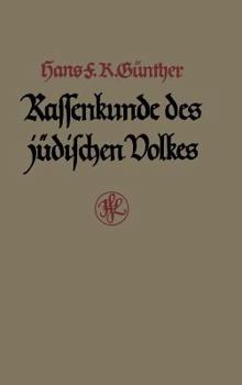 Hardcover Rassenkunde des j?dischen Volkes [German] Book