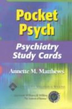 Pocket Psych: Psychiatry Study Cards