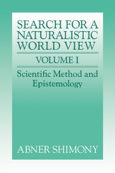 Paperback The Search for a Naturalistic World View: Volume 1 Book