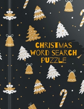 Paperback christmas word search puzzle: christmas activity book for kids ages 4-8 Book