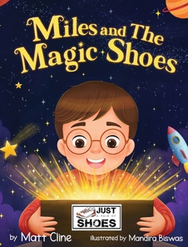 Hardcover Miles and The Magic Shoes [Large Print] Book
