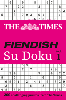 Paperback The Times Fiendish Su Doku Book