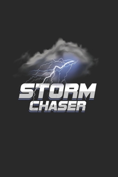Paperback Storm Chaser: Cool Animated Storm Design Notebook Composition Book Novelty Gift (6"x9") Dot Grid Notebook to write in Book