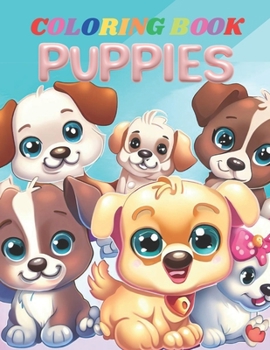 Paperback Puppies Coloring book: for kids Book