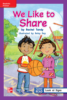 Hardcover Reading Wonders Leveled Reader We Like to Share: Ell Unit 1 Week 1 Grade 1 Book