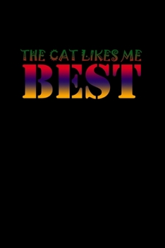 Paperback The cat like me best: 110 Game Sheets - 660 Tic-Tac-Toe Blank Games - Soft Cover Book for Kids for Traveling & Summer Vacations - Mini Game Book