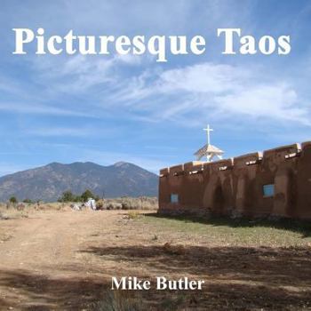 Paperback Picturesque Taos Book