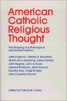 Paperback American Catholic Religious Thought Book
