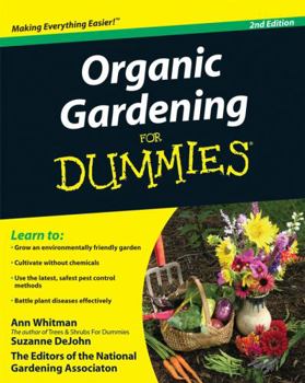 Paperback Organic Gardening for Dummies Book