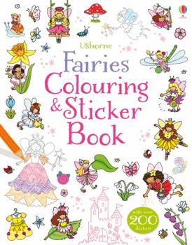 Fairies Colouring and Sticker Book - Book  of the Sticker and Colouring Books