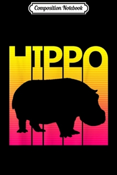 Composition Notebook: Spooky Hippo Halloween Costume  Journal/Notebook Blank Lined Ruled 6x9 100 Pages