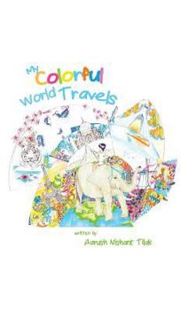 Hardcover My Colorful World Travels Book