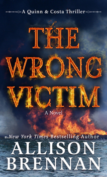 Library Binding The Wrong Victim [Large Print] Book