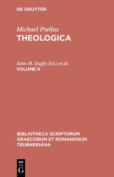 Hardcover Theologica: Volume II [Greek, Ancient (To 1453)] Book