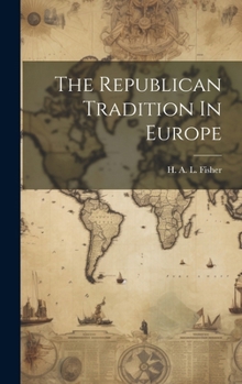 Hardcover The Republican Tradition In Europe Book