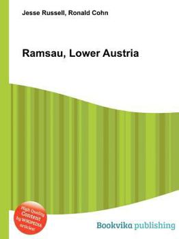 Paperback Ramsau, Lower Austria Book