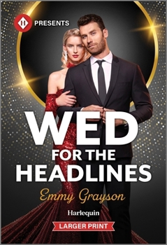 Mass Market Paperback Wed for the Headlines [Large Print] Book