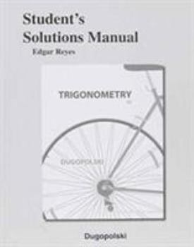 Paperback Student's Solutions Manual for Trigonometry Book