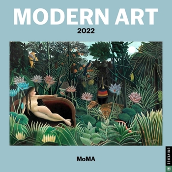 Calendar Modern Art 2022 Mini Wall Calendar Book