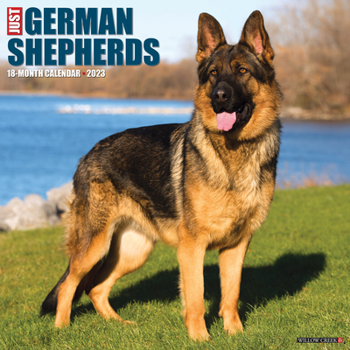 Calendar Just German Shepherds 2023 Wall Calendar Book