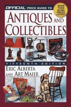 Paperback Official Price Guide to Antiques and Collectibles, 15th Ed. Book