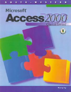 Paperback Microsoft Access 2000 Quicktorial Book