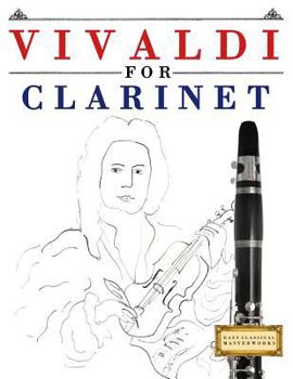 Paperback Vivaldi for Clarinet: 10 Easy Themes for Clarinet Beginner Book