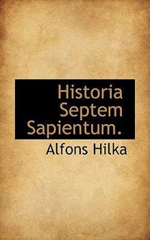 Historia Septem Sapientum